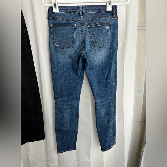 JCrew Stretch Jean’s women’s size 26 distressed - Picture 2 of 5